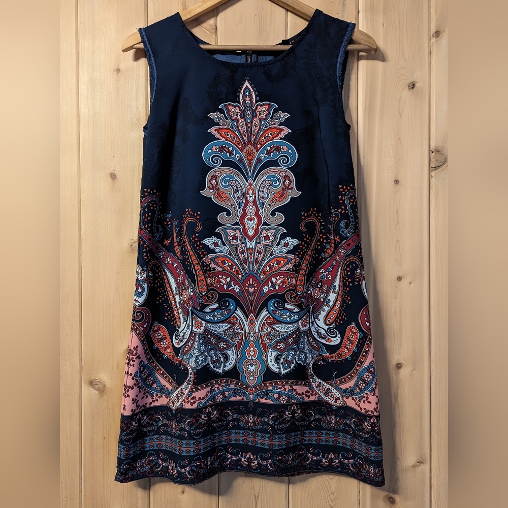 Paisley Shift Dress / Tunic